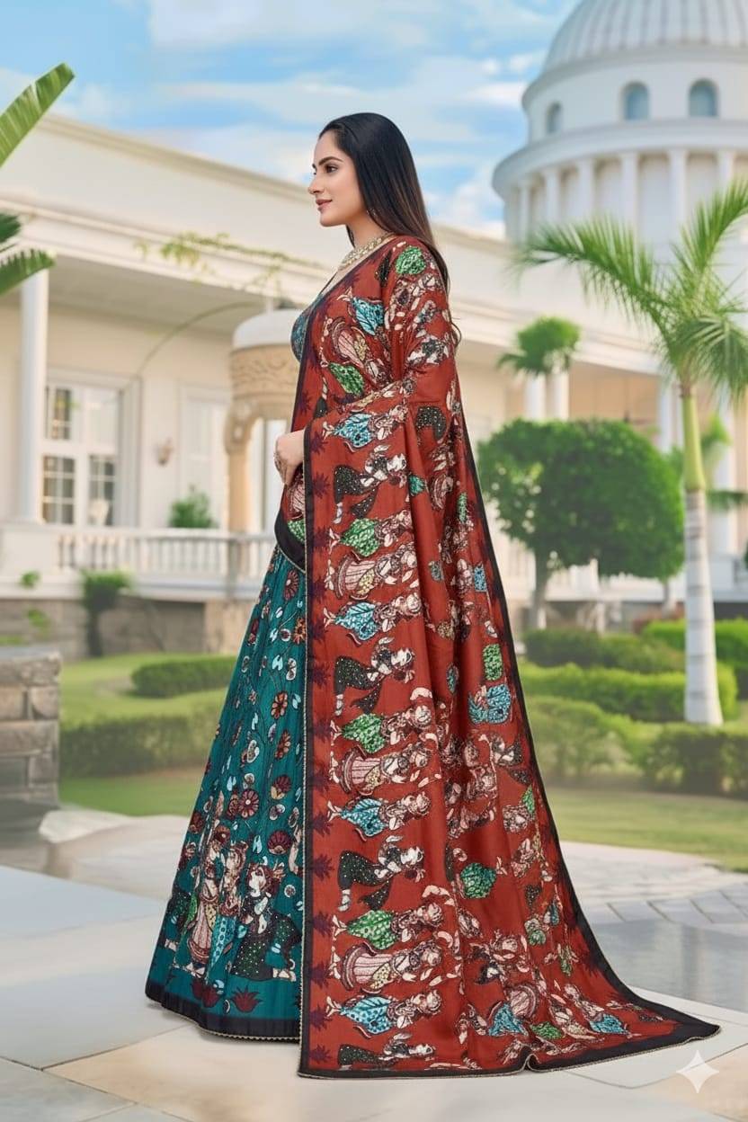 Artriddhs Dola silk D NO DEGITAL 02 Lehengha choli manufacturers